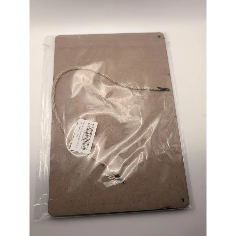 Please Do Not Knock. Leave Packages At The Door 12x8 Wooden Sign‎